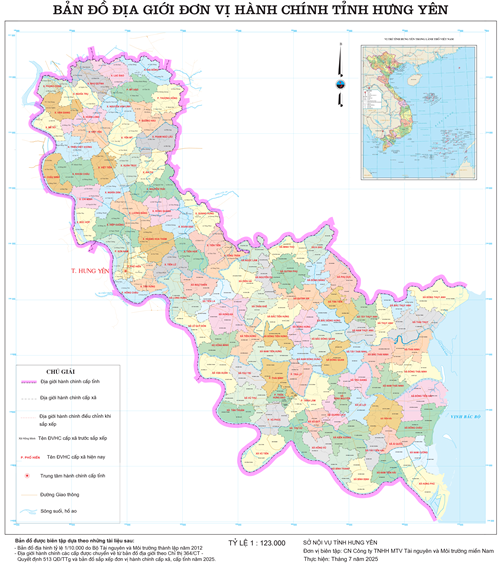 Bản đồ hành chính Xã Như Quỳnh